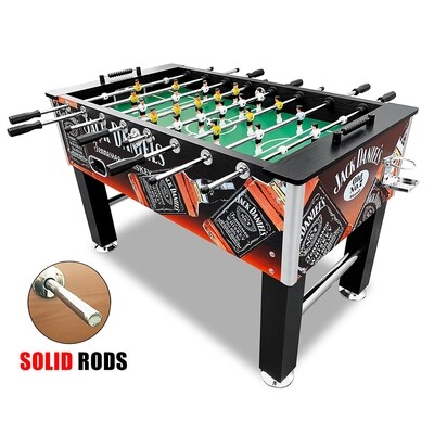 T&R Sports JD Logo 5FT Foosball Table