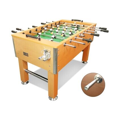 T&R Sports 5FT Foosball Soccer Table with Solid Steel Rods Walnut (on backorder)