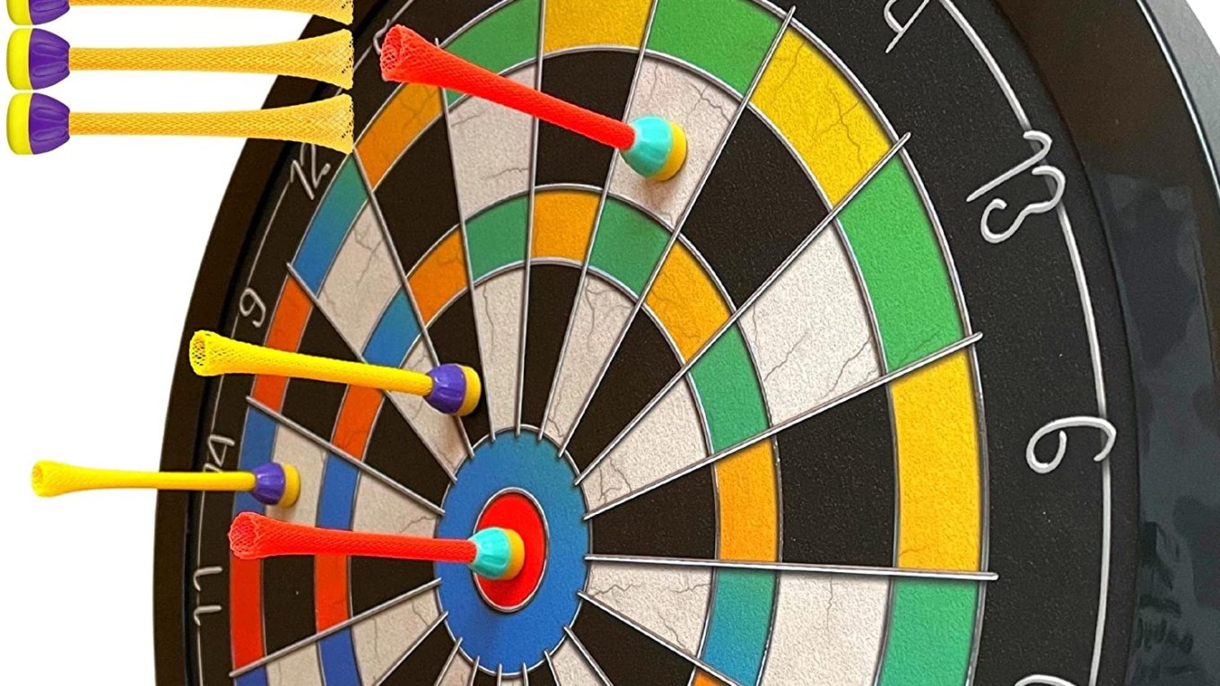 kids magnetic dartboard