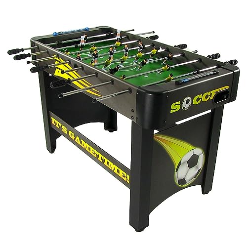 Sunnydaze 48 Inch Foosball Table, Sports Arcade Soccer for Pub Game Room, Indoor or Outdoor Use