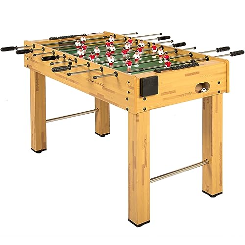 Best Choice Products 48in Competition Sized Soccer Foosball Table for Home, Game Room, Arcade w/ 2 Balls, 2 Cup Holders